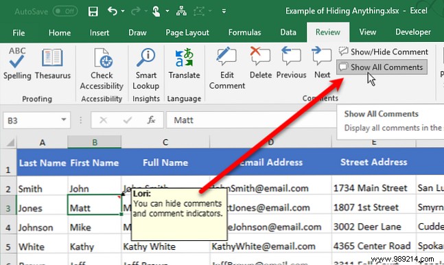 Expert Guide: How to Hide and Unhide Elements in Excel Like Overflow Text, Comments, Formulas, Rows, and More