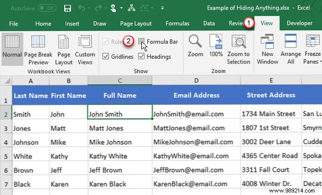 Expert Guide: How to Hide and Unhide Elements in Excel Like Overflow Text, Comments, Formulas, Rows, and More