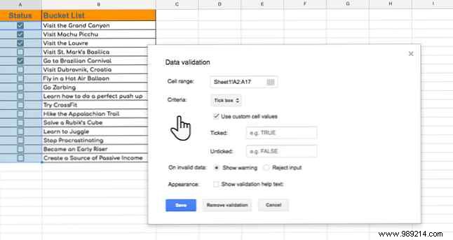How to Insert and Customize Checkboxes in Google Sheets: Step-by-Step Guide