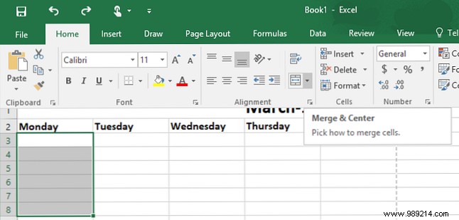 How to Create a Custom Calendar Template in Excel: Step-by-Step Guide
