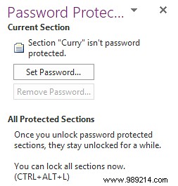 How to Password-Protect OneNote Sections for Maximum Security