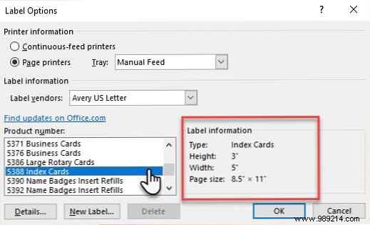 How to Create Professional Index Cards in Microsoft Word 2016: Templates, Custom Sizes, and More