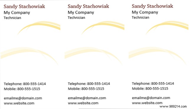 Create Professional Business Cards for Free Using Microsoft Word Templates