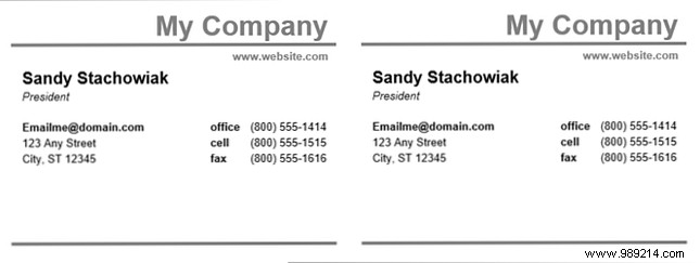 Create Professional Business Cards for Free Using Microsoft Word Templates