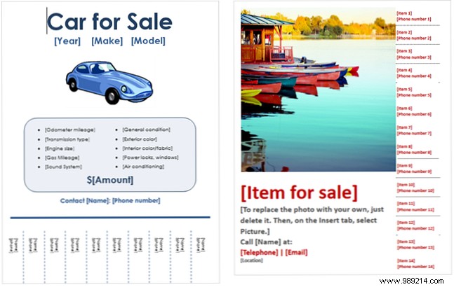 Create Professional Flyers in Microsoft Word Using Free Templates