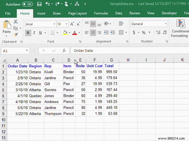 Excel Column Mastery: Insert, Hide, Move, Copy, and Resize Columns Like a Pro