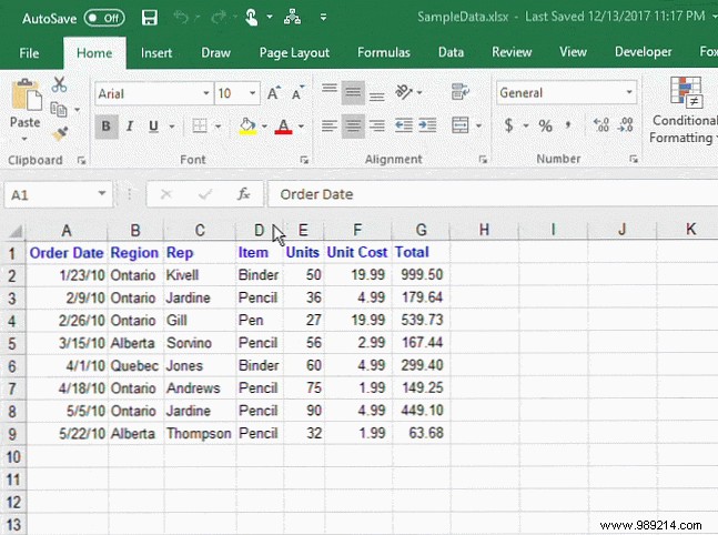 Excel Column Mastery: Insert, Hide, Move, Copy, and Resize Columns Like a Pro