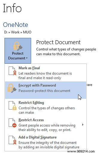 How to Password-Protect and Encrypt Microsoft Office Files Securely