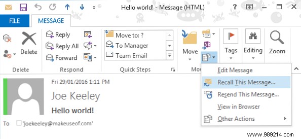 How to Recall a Sent Email in Outlook: Step-by-Step Guide