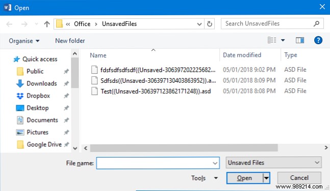Recover Unsaved Word 2016 Documents in Seconds: Proven AutoRecover Guide