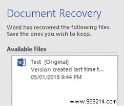 Recover Unsaved Word 2016 Documents in Seconds: Proven AutoRecover Guide