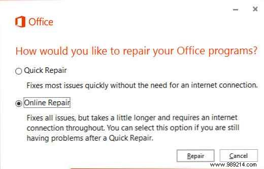 How to Repair a Corrupted Microsoft Office Installation on Windows