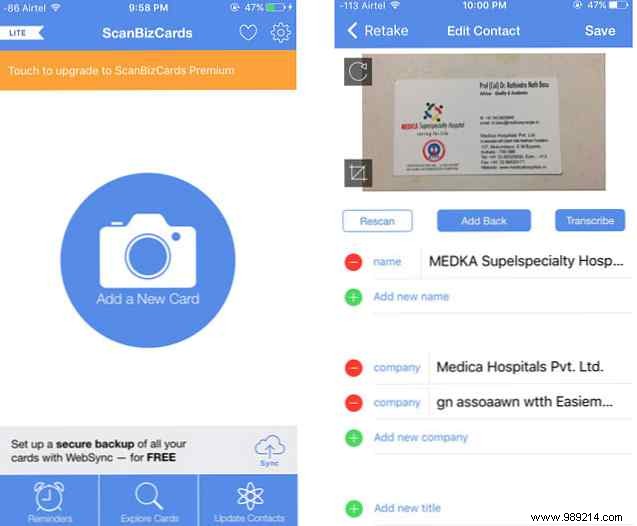 Best Business Card Scanner Apps: Digitize and Manage Contacts Like a Pro