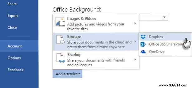 How to Save Office 2016 Documents to the Cloud: OneDrive, Dropbox, Google Drive, and More