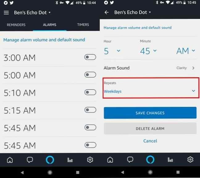 How to Set Recurring Alarms on Amazon Echo: Voice and App Guide