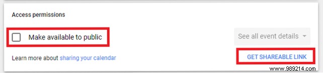 How to Share Your Google Calendar: Publicly or with Specific People