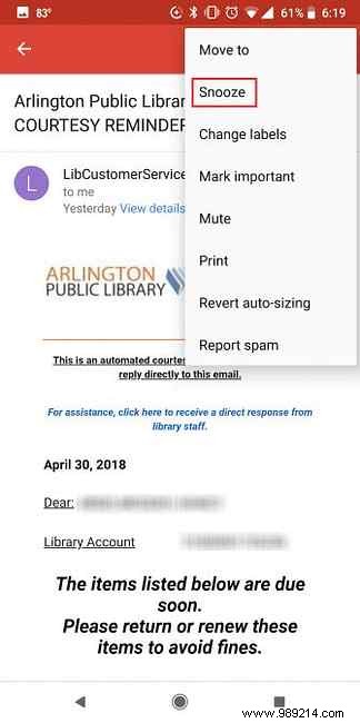How to Snooze Emails in Gmail: Complete Guide for Web and Mobile