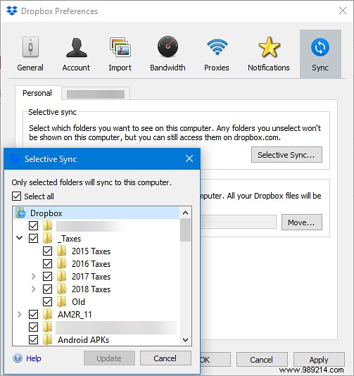 How to Selectively Sync Specific Folders in Dropbox and Google Drive