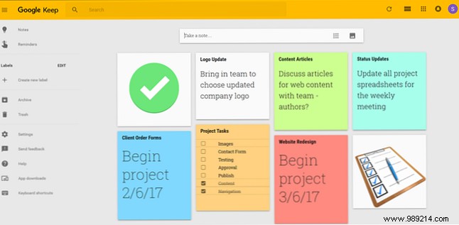 How to Use Google Keep for Effortless Simple Project Management