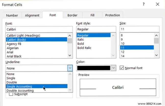 Unlock Excel s Hidden Underline Styles: Single, Double, and Accounting Options Explained