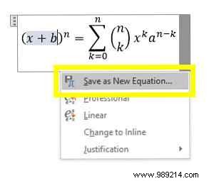 How to Insert and Create Mathematical Equations in Microsoft Office 2016