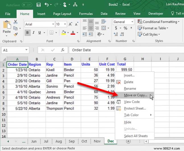 Mastering Worksheet Tabs in Excel: Insert, Rename, Move, Delete, and Organize Efficiently