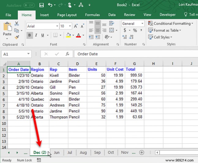 Mastering Worksheet Tabs in Excel: Insert, Rename, Move, Delete, and Organize Efficiently