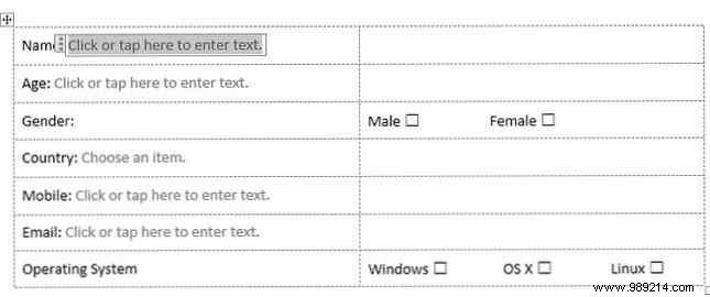 How to Create a Fillable Form in Microsoft Word 2016: Step-by-Step Guide