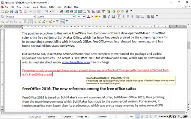 FreeOffice 2016: A Fast, Compatible Free Alternative to Microsoft Office
