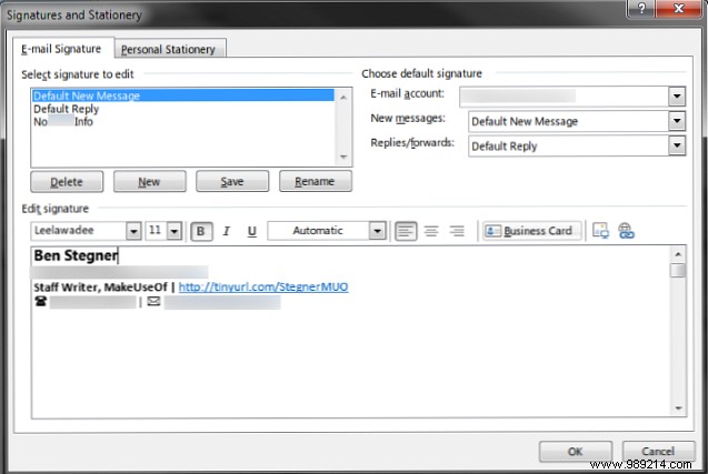 How to Set Up Multiple Email Signatures in Outlook for New Messages and Replies