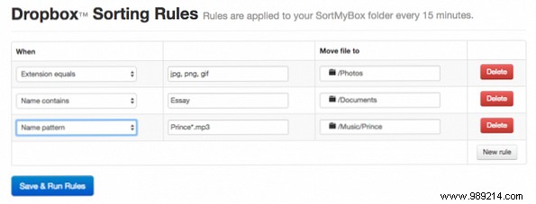 Effortlessly Organize Your Dropbox Files Automatically with SortMyBox