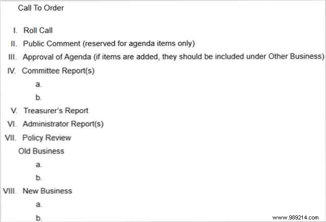 15 Best Meeting Agenda Templates for Microsoft Word to Boost Productivity