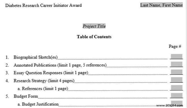 10 Best Free Table of Contents Templates for Microsoft Word