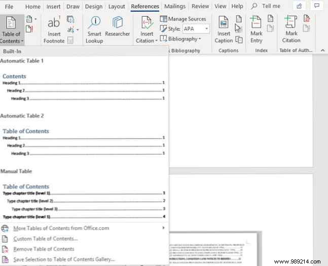 10 Best Free Table of Contents Templates for Microsoft Word