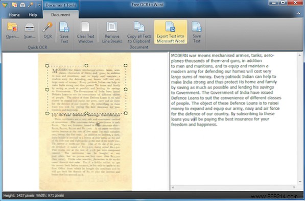 Top 5 Free OCR Tools to Effortlessly Extract Text from Images and Scans