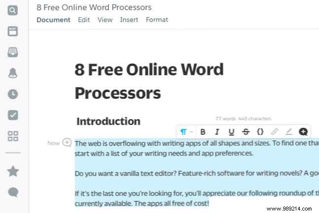 Top 8 Free Online Word Processors for Seamless Collaboration and Writing