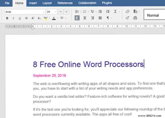 Top 8 Free Online Word Processors for Seamless Collaboration and Writing