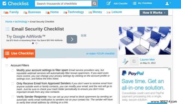 Master Checklists: Proven Templates and Tools to Eliminate Mistakes