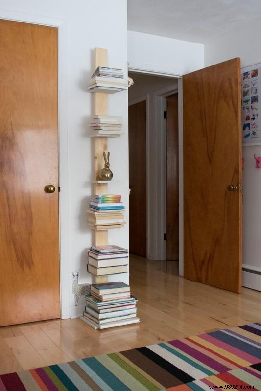 DIY Vertical Book Tower: Build a Space-Saving Shelf for Under $20