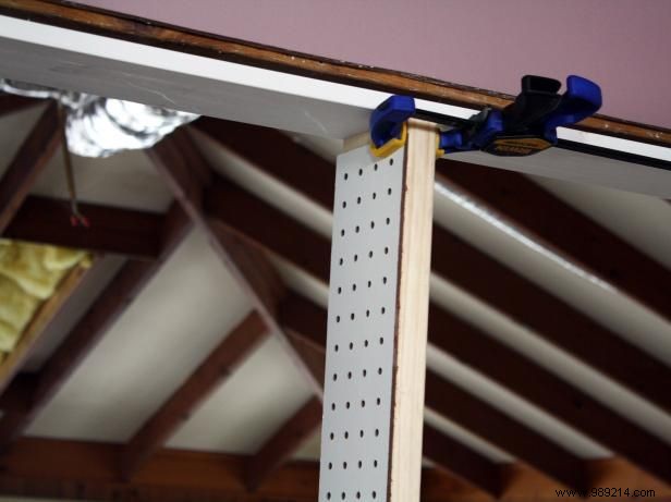 Expert DIY: Build Custom Open Shelving with a Stained Glass Accent