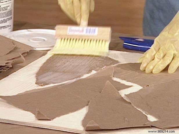 DIY Faux Leather Wall Finish: Expert Kraft Paper Technique