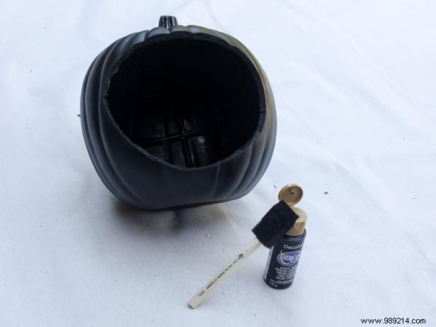 DIY Spooky Fairy Garden in a Pumpkin: Halloween Tutorial by Crafter Carla Wicking