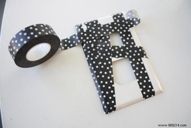 Easy DIY: Customize Switch Plates and Outlets with Washi Tape – Step-by-Step Guide