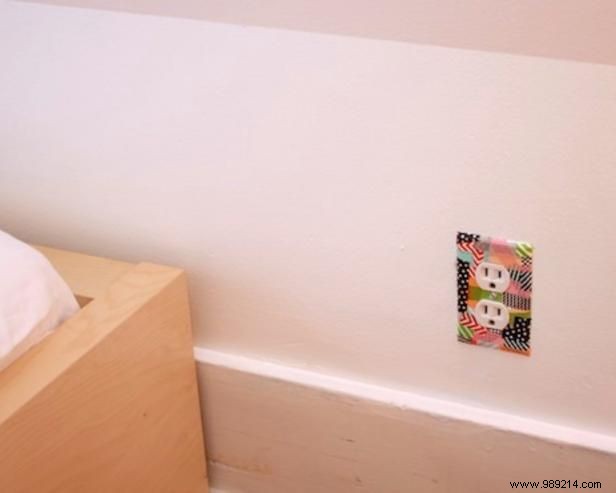 Easy DIY: Customize Switch Plates and Outlets with Washi Tape – Step-by-Step Guide