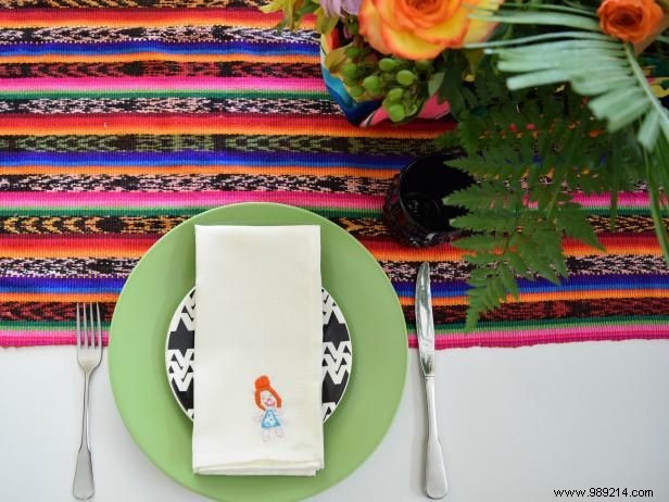 How to Transform Your Child s Artwork into Embroidered Napkins: A Simple DIY Guide