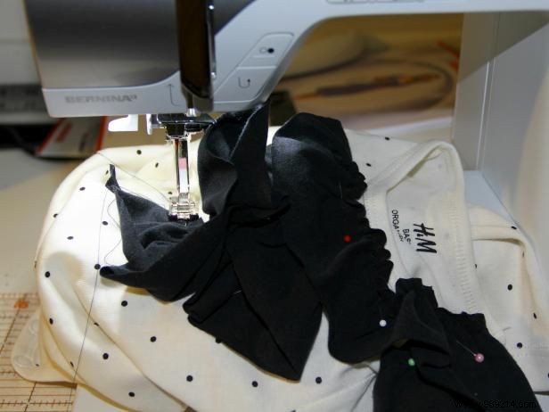 DIY Tutorial: Add Charming Neck and Shoulder Ruffles to a Baby Onesie