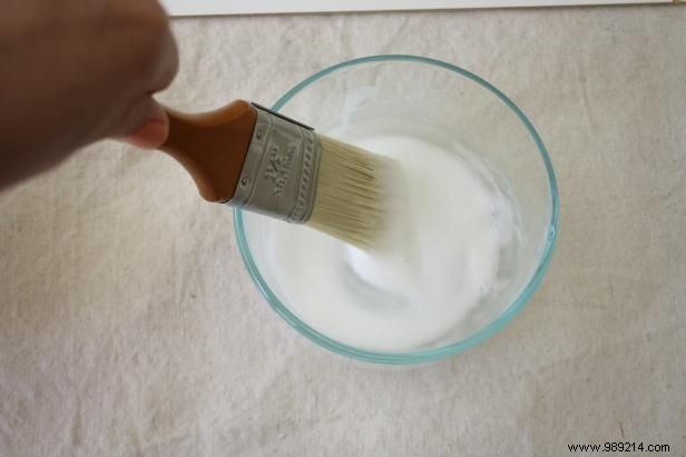 DIY Guide: Decoupage Tissue Paper on Your Bookshelf Back Panel