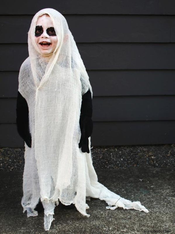 Elevate a Classic Kids Halloween Ghost Costume: Simple DIY Steps from a Seasoned Crafter