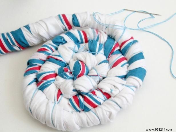 DIY Fabric Basket: Upcycle Baby Blankets or Scraps into Stylish Storage