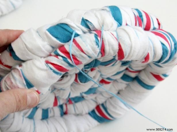 DIY Fabric Basket: Upcycle Baby Blankets or Scraps into Stylish Storage